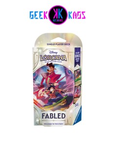 DISNEY LORCANA CHAPTER 9 - FABLED - STARTER DECK GOOF TROOP - INGLES