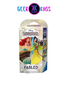 DISNEY LORCANA CHAPTER 9 - FABLED - STARTER DECK SIRENITA/MULAN - INGLES
