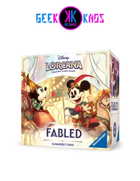 DISNEY LORCANA CHAPTER 9 - FABLED - ILLUMINEER´S TROVE - INGLES