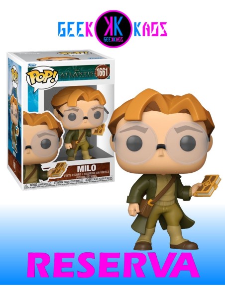 FUNKO POP! - ATLANTIS - MILO 1661 FUNKO POP! - ATLANTIS - MILO 1661