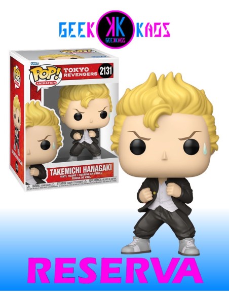 FUNKO POP! - TOKYO REVENGERS - TAKEMICHI HANAGAKI 2131 FUNKO POP! - TOKYO REVENGERS - TAKEMICHI HANAGAKI 2131