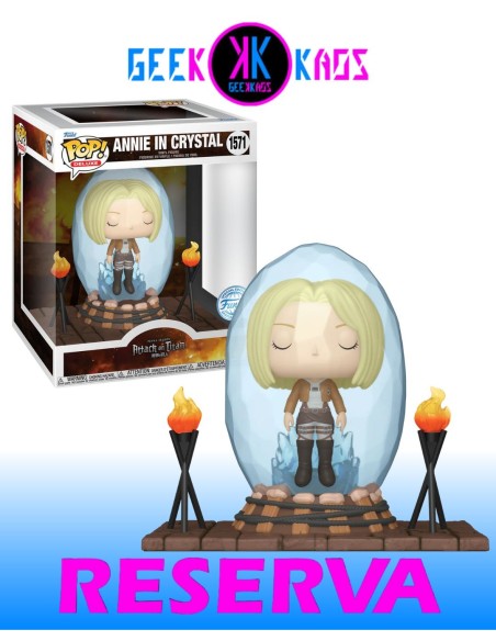 FUNKO POP! DELUXE - ATTACK ON TITANS - ANNIE IN CRYSTAL 1571 (SE) FUNKO POP! DELUXE - ATTACK ON TITANS - ANNIE IN CRYSTAL 1571 (SE)