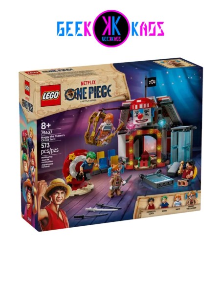 LEGO - ONE PIECE - CARPA DE CIRCO DE BUGGY EL PAYASO - 573 PCS - 75637