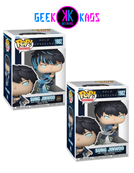 FUNKO POP! - SOLO LEVELING - SUNG JINWOO 1982 (BUNDLE)