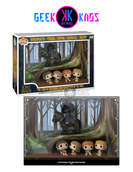 FUNKO POP! MOMENT DELUXE - THE LORD OF THE RINGS - RINGWRAITH / FRODO / PIPPIN/ SAMWISE / MERRY 09 FUNKO POP! MOMENT DELUXE - THE LORD OF THE RINGS - RINGWRAITH / FRODO / PIPPIN/ SAMWISE / MERRY 09