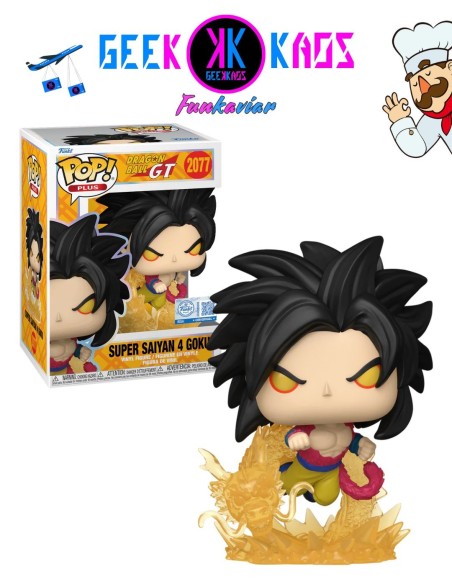 FUNKO POP! PLUS - DRAGON BALL GT - SUPER SAIYAN 4 GOKU 2077 (SE) FUNKO POP! PLUS - DRAGON BALL GT - SUPER SAIYAN 4 GOKU 2077 (SE)