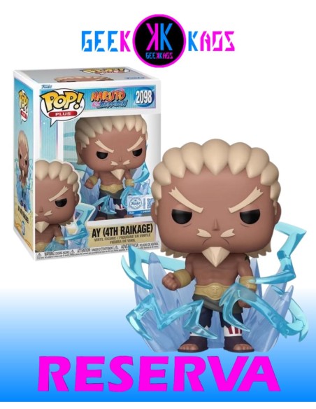 FUNKO POP! PLUS - NARUTO SHIPPUDEN - AY (4TH RAIKAGE) 2098 (SE) FUNKO POP! PLUS - NARUTO SHIPPUDEN - AY (4TH RAIKAGE) 2098 (SE)
