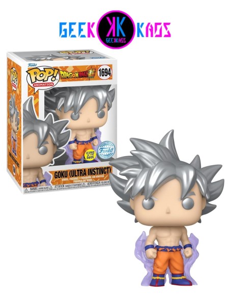 FUNKO POP! - DRAGON BALL SUPER - GOKU (ULTRA INSTINCT) 1694 (SE) (GITD) FUNKO POP! - DRAGON BALL SUPER - GOKU (ULTRA INSTINCT) 1694 (SE) (GITD)