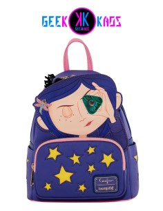 MINI MOCHILA - CORALINE - STARS COSPLAY - LOUNGEFLY