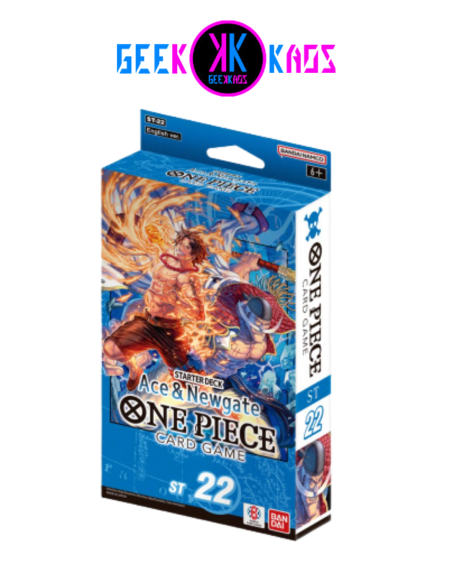 ONE PIECE TCG - STARTER DECK - (ST-22) (ACE & NEWGATE)