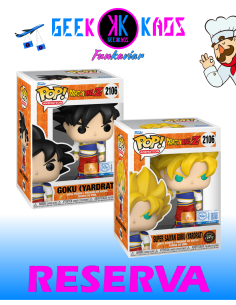 FUNKO POP! - DRAGON BALL Z - GOKU (YARDRAT) 2106 (TOY TEMPLE) (BUNDLE)