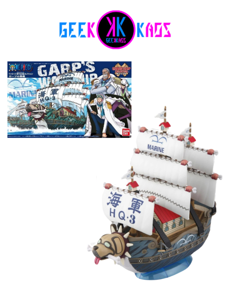 MAQUETA BARCO - ONE PIECE - GARP, GARP´S WARSHIP (15CM) MAQUETA BARCO - ONE PIECE - GARP, GARP´S WARSHIP (15CM)