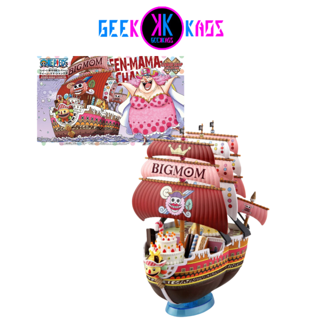 MAQUETA BARCO - ONE PIECE - BIG MOM, QUEEN MAMA CHANTER (15CM)