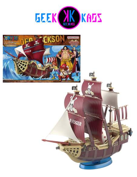 MAQUETA BARCO - ONE PIECE - GOL D. ROGER, ORO JACKSON (15 CM) MAQUETA BARCO - ONE PIECE - GOL D. ROGER, ORO JACKSON (15 CM)