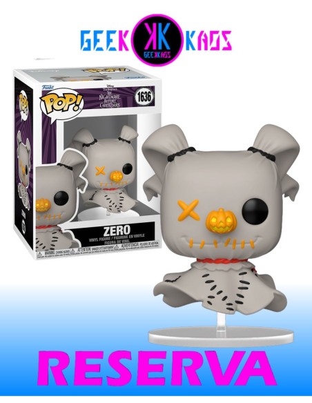 FUNKO POP! - NIGHTMARE BEFORE CHRISTMAS - ZERO 1636 FUNKO POP! - NIGHTMARE BEFORE CHRISTMAS - ZERO 1636