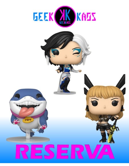 3-PACK - FUNKO POP! - MARVEL RIVALS - JEFF THE LAND SHARK 1140, LUNA SNOW 1141, MAGIK 1142 3-PACK - FUNKO POP! - MARVEL RIVALS - JEFF THE LAND SHARK 1140, LUNA SNOW 1141, MAGIK 1142