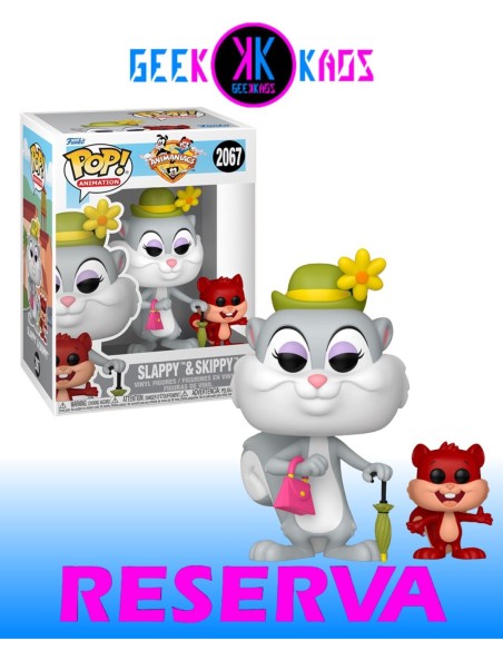 FUNKO POP! - ANIMANIACS - SLAPPY & SKIPPY 2067 FUNKO POP! - ANIMANIACS - SLAPPY & SKIPPY 2067