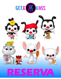 5-PACK - FUNKO POP! - ANIMANIACS - DOT 2064, WAKKO 2065, YAKKO 2066, SLAPPY & SKIPPY 2067, PINKY & THE BRAIN (2-PACK)