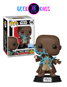 FUNKO POP! - STAR WARS: REVENGE OF THE SITH - MACE WINDU 788 (SE) (GITD)