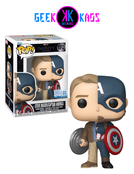 FUNKO POP!  - MARVEL: THE INFINITY SAGA - STEVE ROGERS / CAPTAIN AMERICA 1512 (SE)