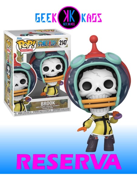 FUNKO POP! - ONE PIECE - BROOK 2147 FUNKO POP! - ONE PIECE - BROOK 2147