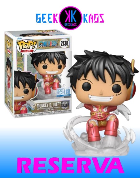 FUNKO POP! PLUS - ONE PIECE - MONKEY D. LUFFY 2138 (SE) (METALLIC) FUNKO POP! PLUS - ONE PIECE - MONKEY D. LUFFY 2138 (SE) (METALLIC)