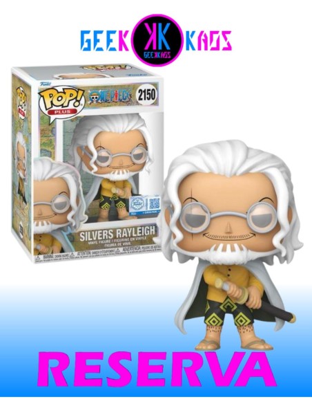 FUNKO POP! PLUS - ONE PIECE - SILVERS RAYLEIGH 2150 (SE) FUNKO POP! PLUS - ONE PIECE - SILVERS RAYLEIGH 2150 (SE)