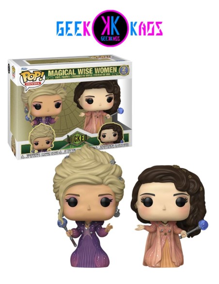 FUNKO POP! - WICKED - MAGICAL WISE WOMEN (2-PACK) FUNKO POP! - WICKED - MAGICAL WISE WOMEN (2-PACK)