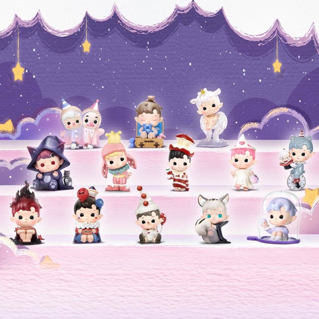 POP MART - HACIPUPU - A NIGHT OF FANTASY SERIES FIGURES - 8-11 CM