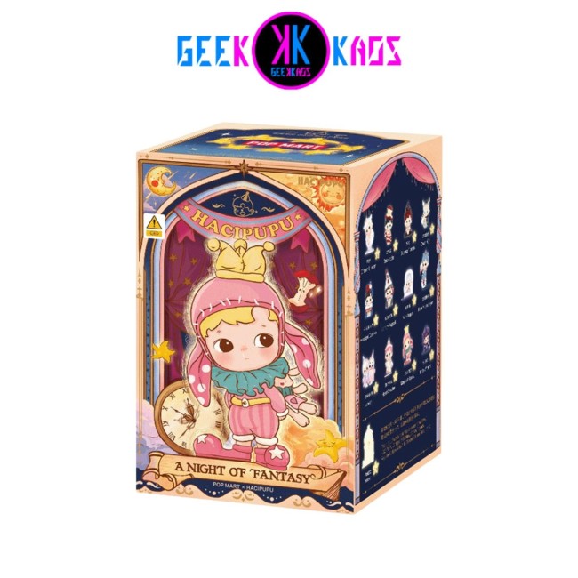 POP MART - HACIPUPU - A NIGHT OF FANTASY SERIES FIGURES - 8-11 CM