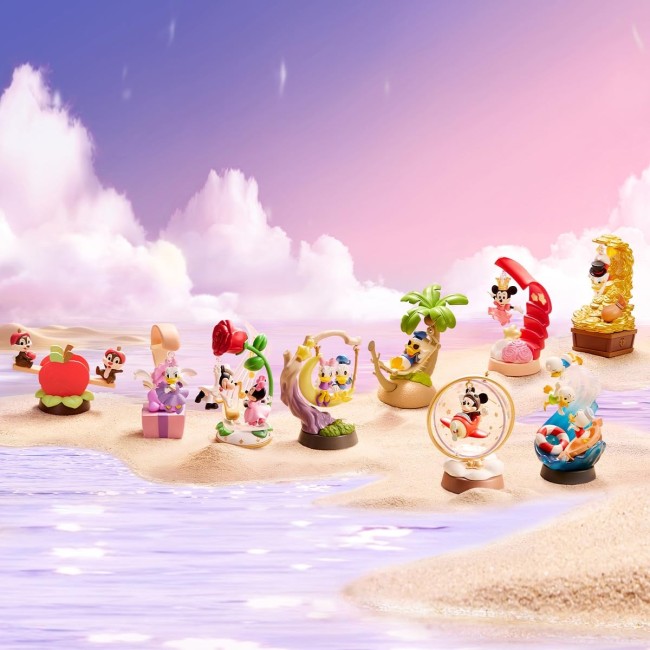 POP MART - MICKEY & FRIENDS - THE WONDERFUL DREAMS OF MICKEY & FRIENDS SERIES SCENE SETS - 7.4-10.3 CM