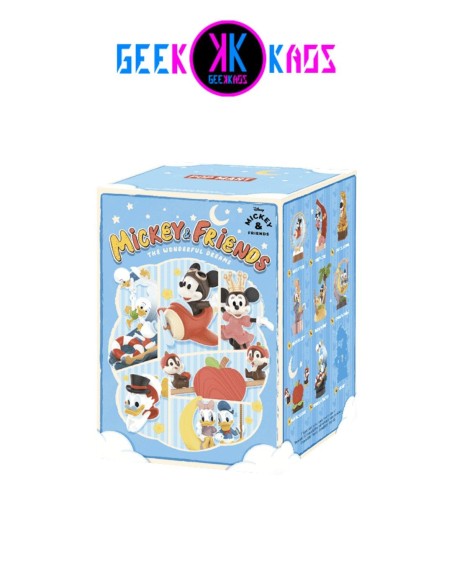 POP MART - MICKEY & FRIENDS - THE WONDERFUL DREAMS OF MICKEY & FRIENDS SERIES SCENE SETS - 7.4-10.3 CM