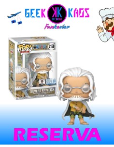 FUNKO POP! PLUS - ONE PIECE - SILVERS RAYLEIGH 2150 (CHALICE STICKER)