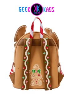 MINI MOCHILA - DISNEY - STITCH GINGERBREAD - LOUNGEFLY 2