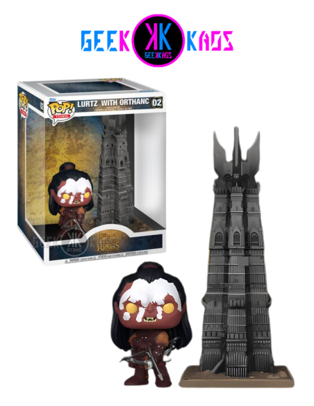 FUNKO POP! TOWN - THE LORD OF THE RINGS - LURTZ WITH ORTHANC 02 FUNKO POP! TOWN - THE LORD OF THE RINGS - LURTZ WITH ORTHANC 02