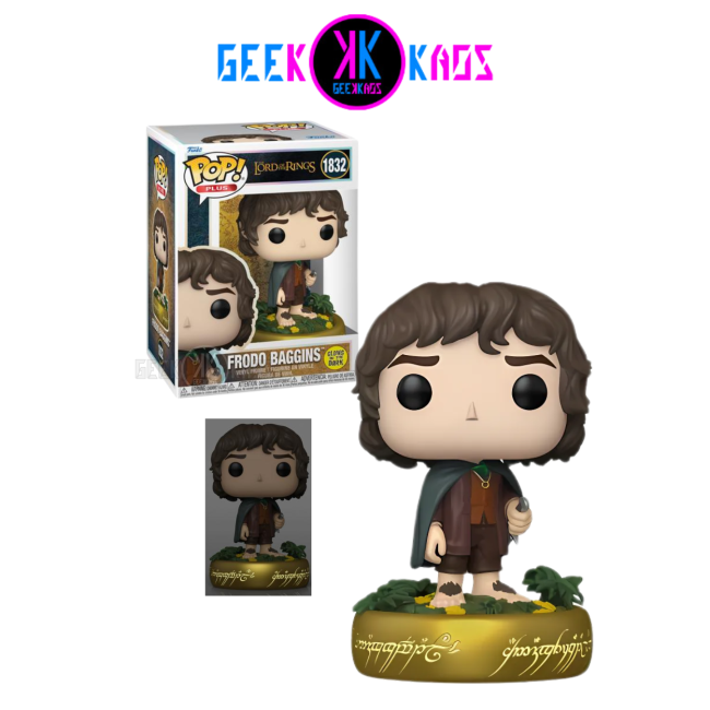 FUNKO POP! PLUS - THE LORD OF THE RINGS -  FRODO BAGGINS 1832 (GITD)
