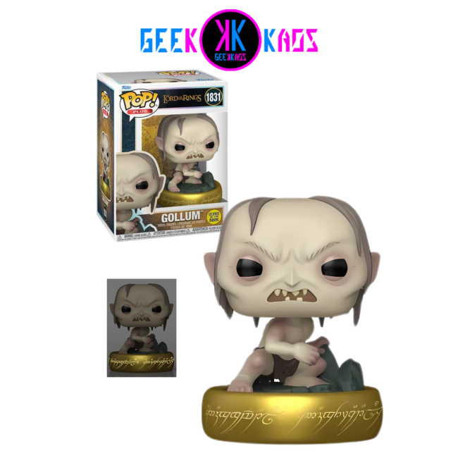 FUNKO POP! PLUS - THE LORD OF THE RINGS - GOLLUM 1831 (GITD)