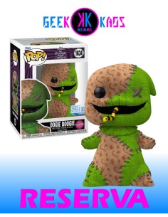 FUNKO POP! - NIGHTMARE BEFORE CHRISTMAS - OOGIE BOOGIE 1634 (SE) (FLOCKED)
