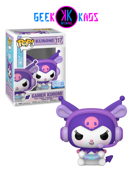FUNKO POP! - KUROMI - GAMER KUROMI 117 (SE) FUNKO POP! - KUROMI - GAMER KUROMI 117 (SE)