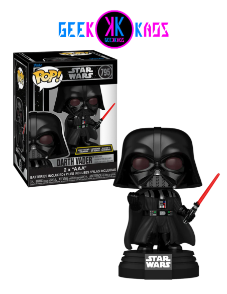 FUNKO POP! - STAR WARS - DARTH VADER 795 (LIGHTS AND SOUNDS)
