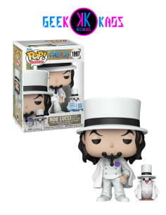 FUNKO POP! - ONE PIECE - ROB LUCCI WITH HATTORI 1997 (SE)