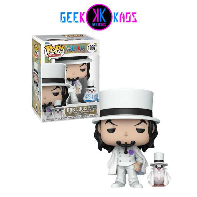 FUNKO POP! - ONE PIECE - ROB LUCCI WITH HATTORI 1997 (SE)