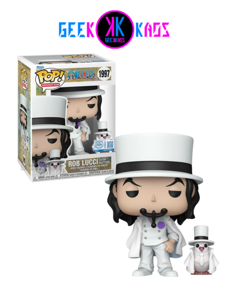 FUNKO POP! - ONE PIECE - ROB LUCCI WITH HATTORI 1997 (SE)