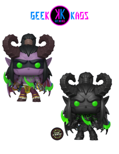 FUNKO POP! - WORLD OF WARCRAFT - ILLIDAN 1101 (BUNDLE REGULAR + CHASE)