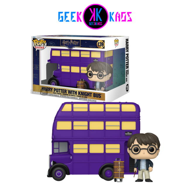 FUNKO POP! RIDE - HARRY POTTER - HARRY POTTER WITH KNIGHT BUS 139