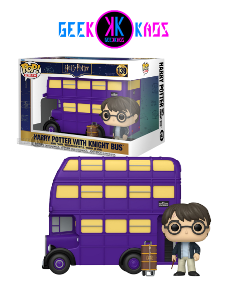 FUNKO POP! RIDE - HARRY POTTER - HARRY POTTER WITH KNIGHT BUS 139 FUNKO POP! RIDE - HARRY POTTER - HARRY POTTER WITH KNIGHT BUS 139