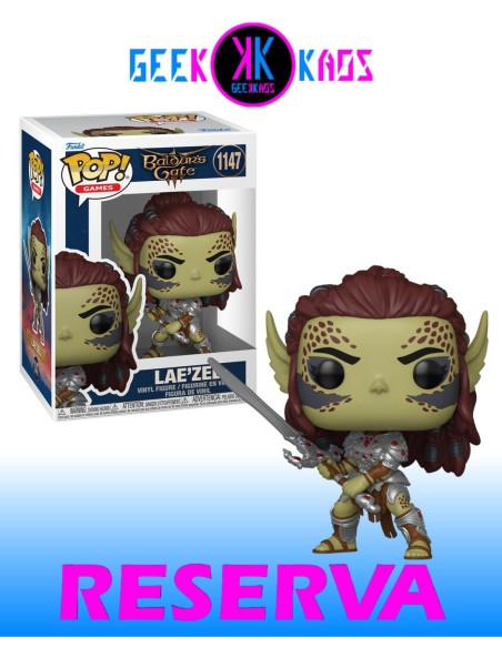 FUNKO POP! - BALDUR´S GATE - LAE´ZEL 1147
