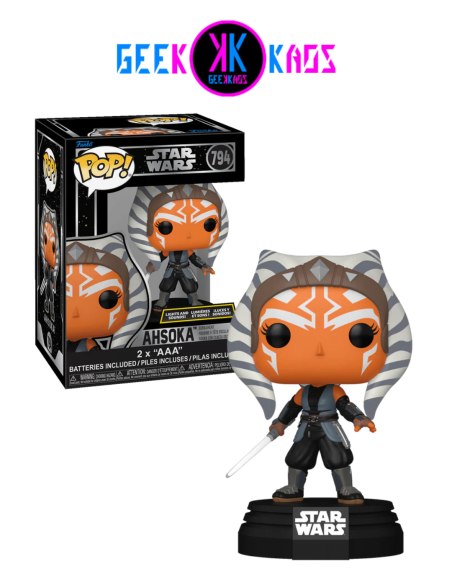 FUNKO POP! - STAR WARS - ASHOKA 794 (LIGHTS AND SOUNDS)