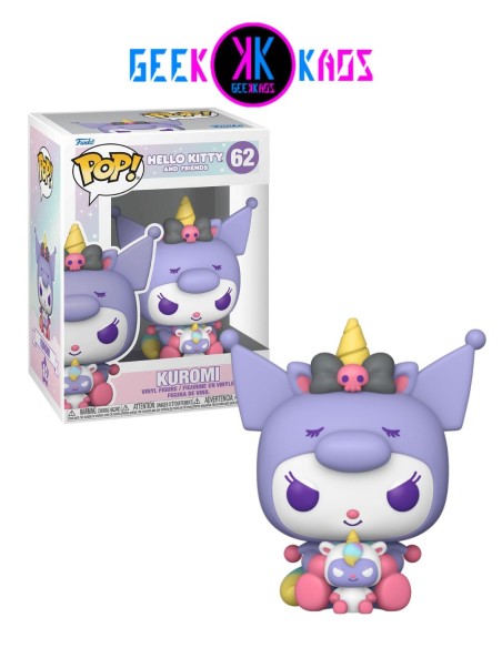 FUNKO POP! - HELLO KITTY & FRIENDS - KUROMI 62