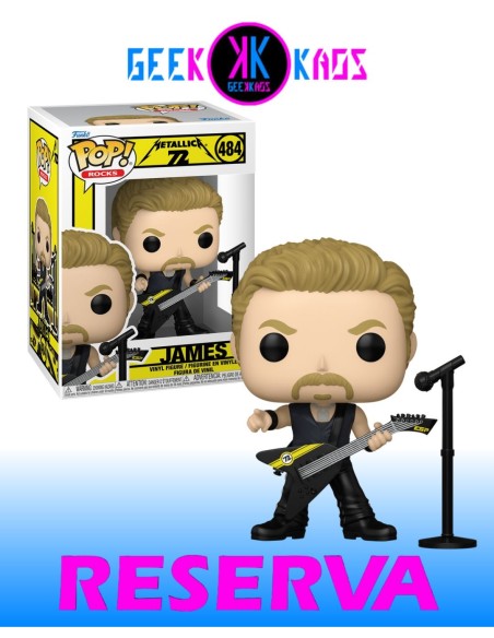 FUNKO POP! - METALLICA - JAMES 484